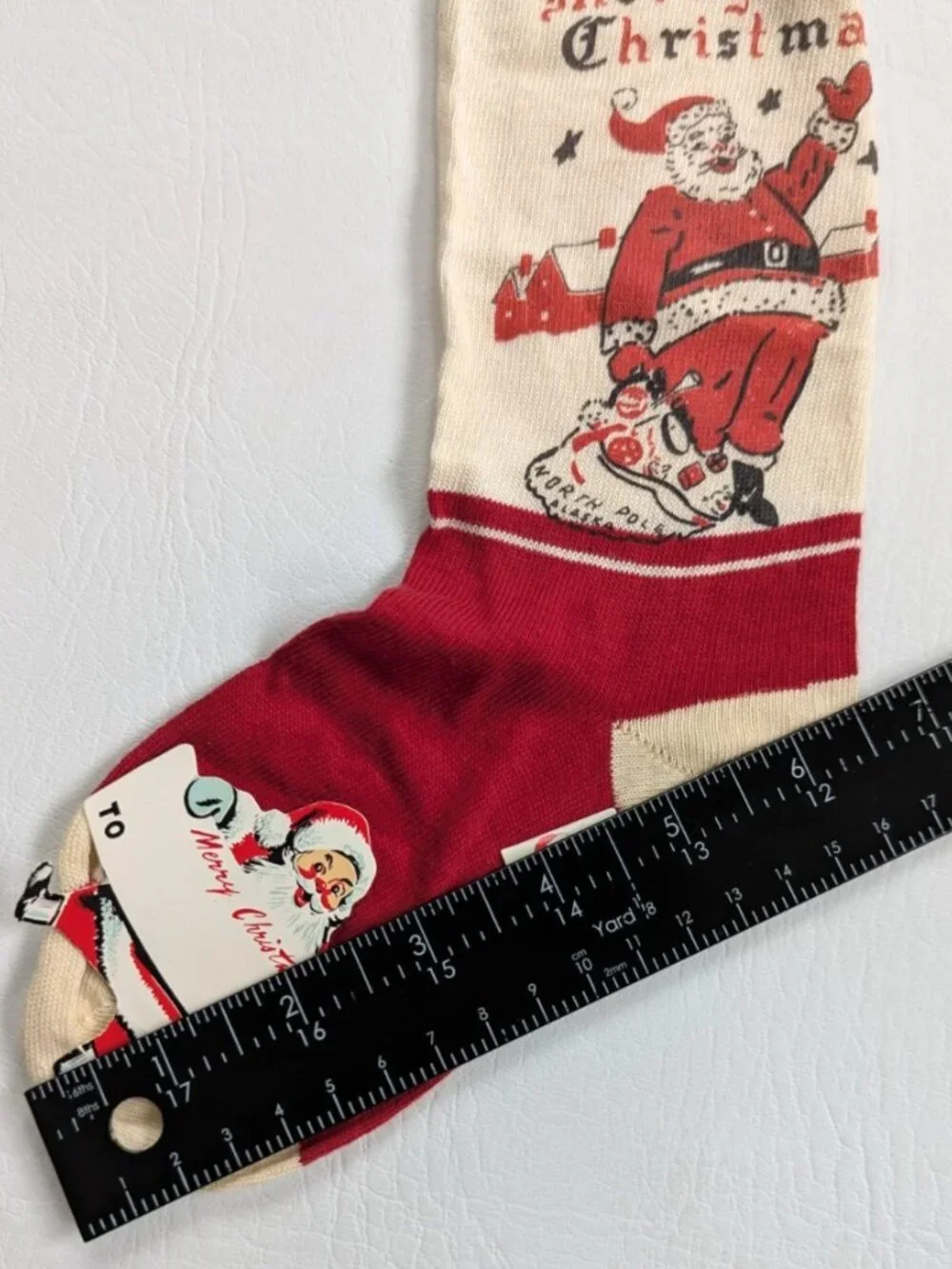 NWT Vintage 1950's Childrens Christmas Socks
